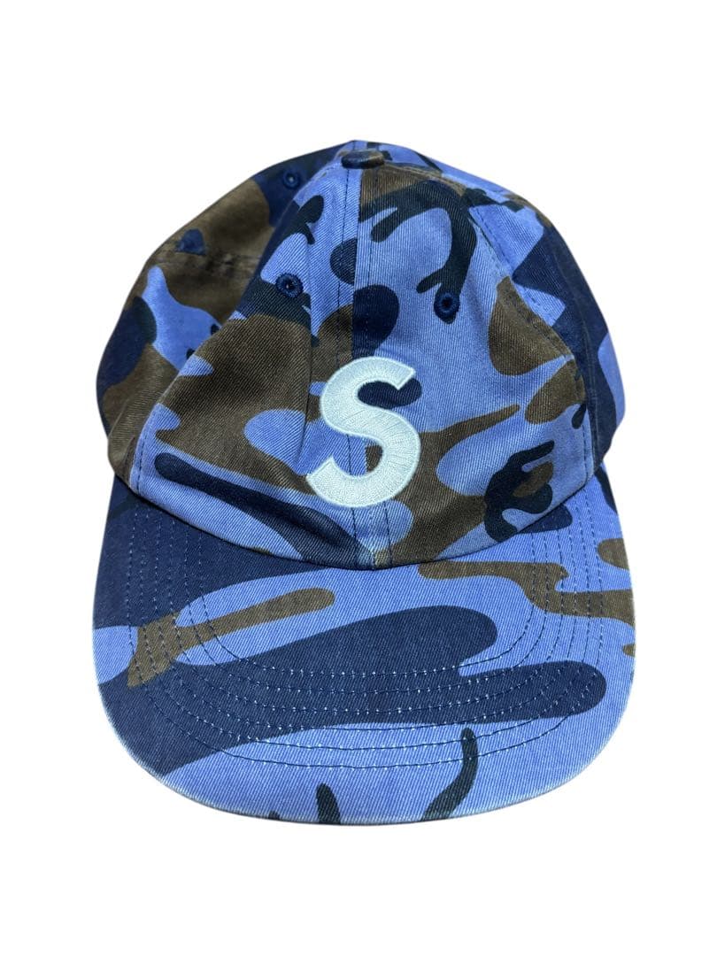 Supreme Pigment Coated S Logo 6- Panel迷彩