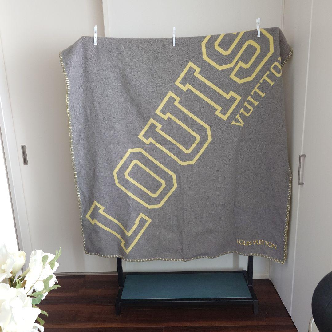 ルイ　ヴィトン　限定　カシミヤ　ブランケット　美品