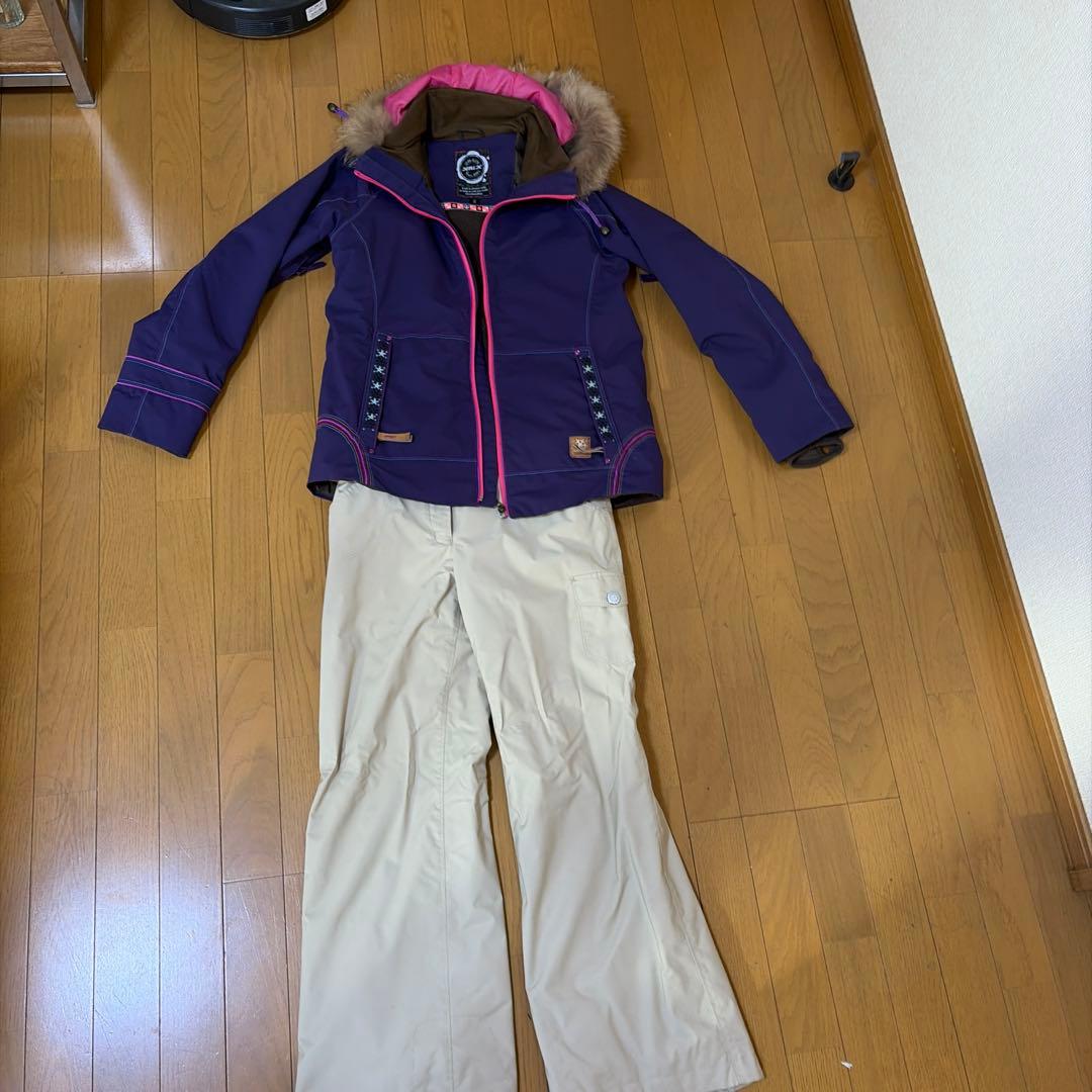 スキー、スノボジャケットとパンツセット Sサイズ