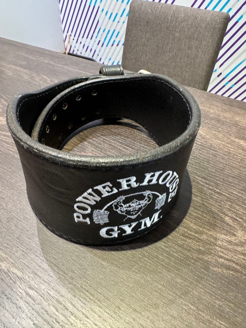 ガーディロ社 パワーハウスオリジナルベルト Cordille 黒とパワーグリップ