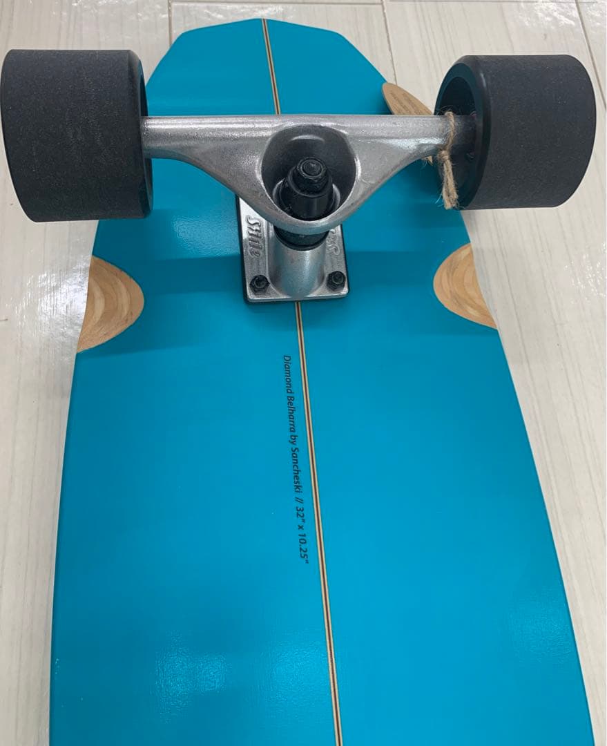 スケートボード SLIDE SurfSkateboards size32 Turquoise