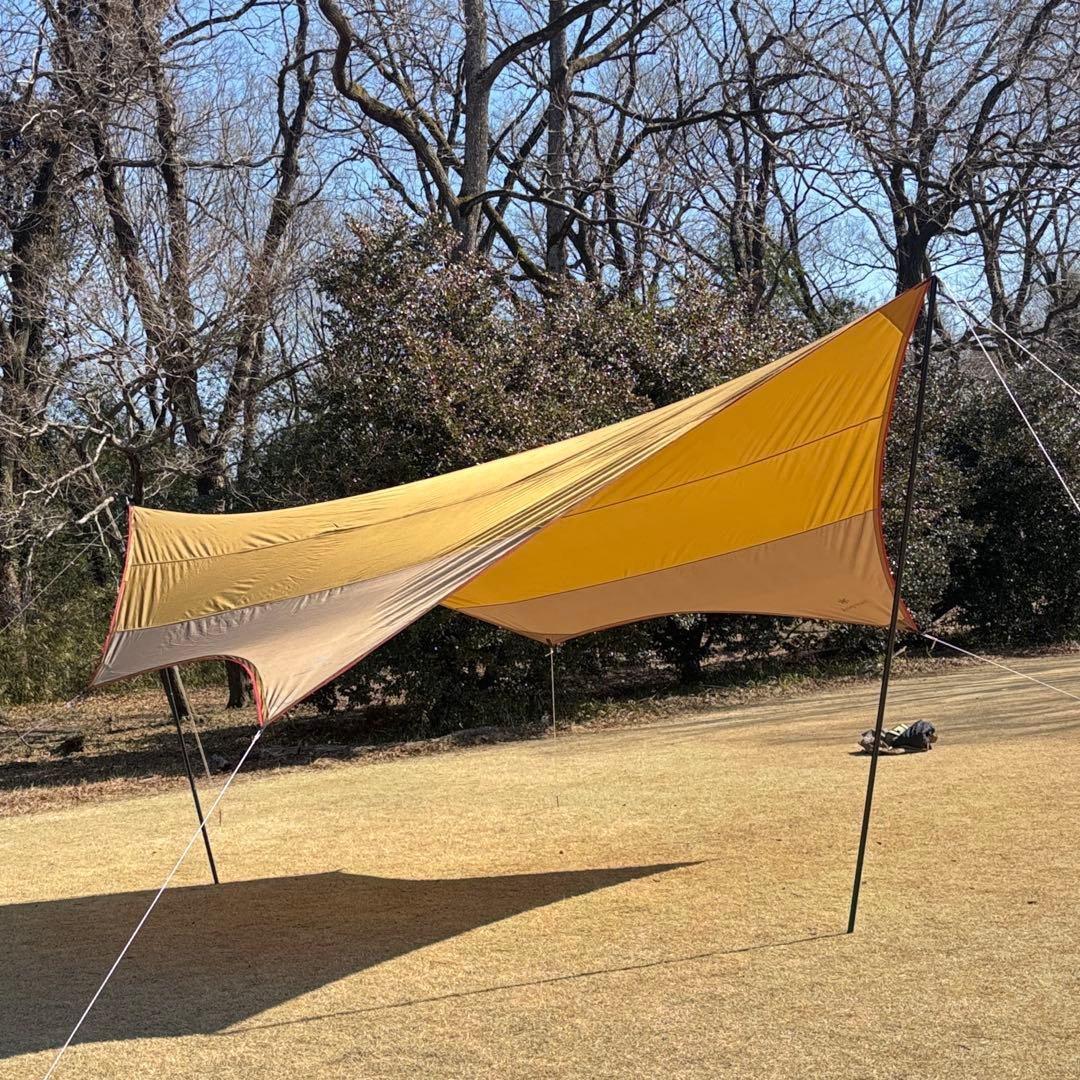 【美品】スノーピーク アメニティタープ ヘキサLセット TP-851SR