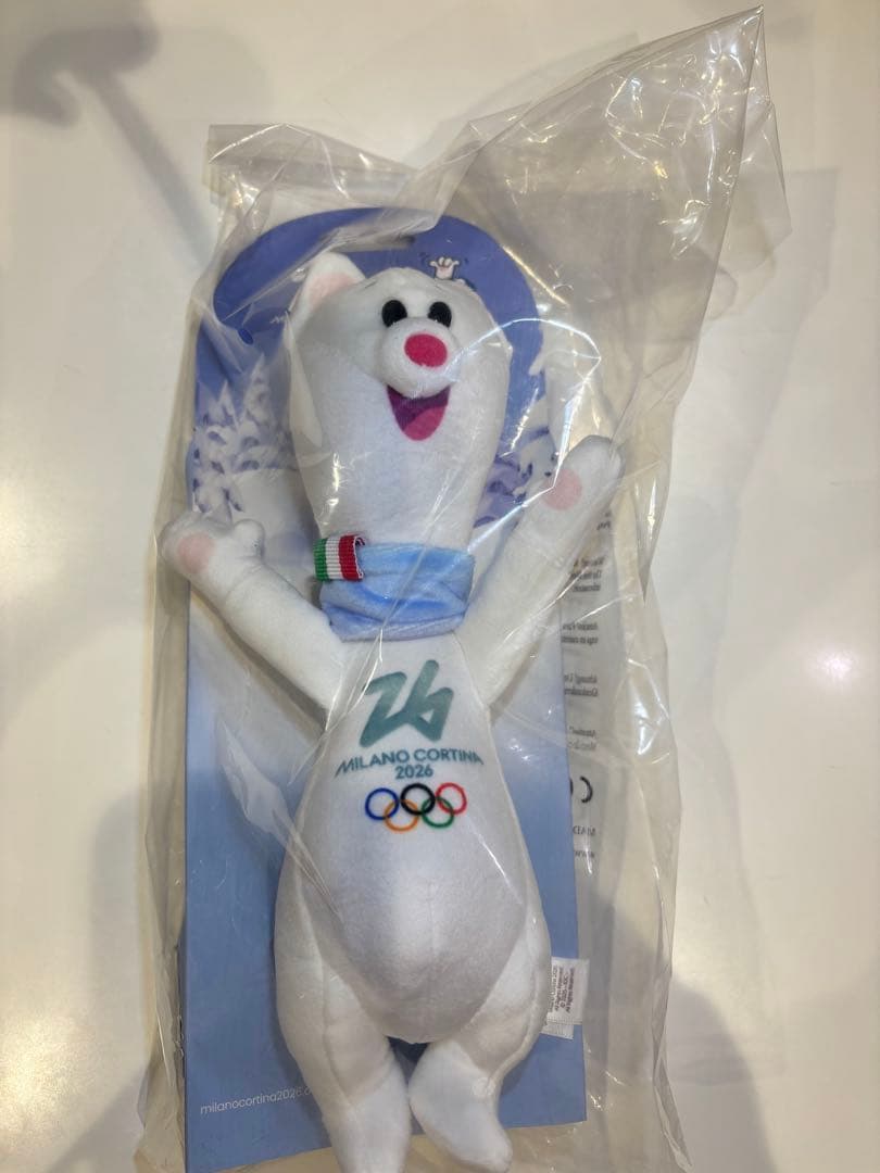 ミラノオリンピック 2026 ぬいぐるみ Tina ティナ 27cm