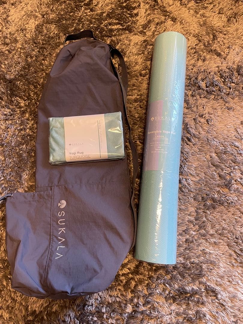 値下げ中！LAVA SUKALA リバーシブルヨガマット 、ラグ、専用ケース