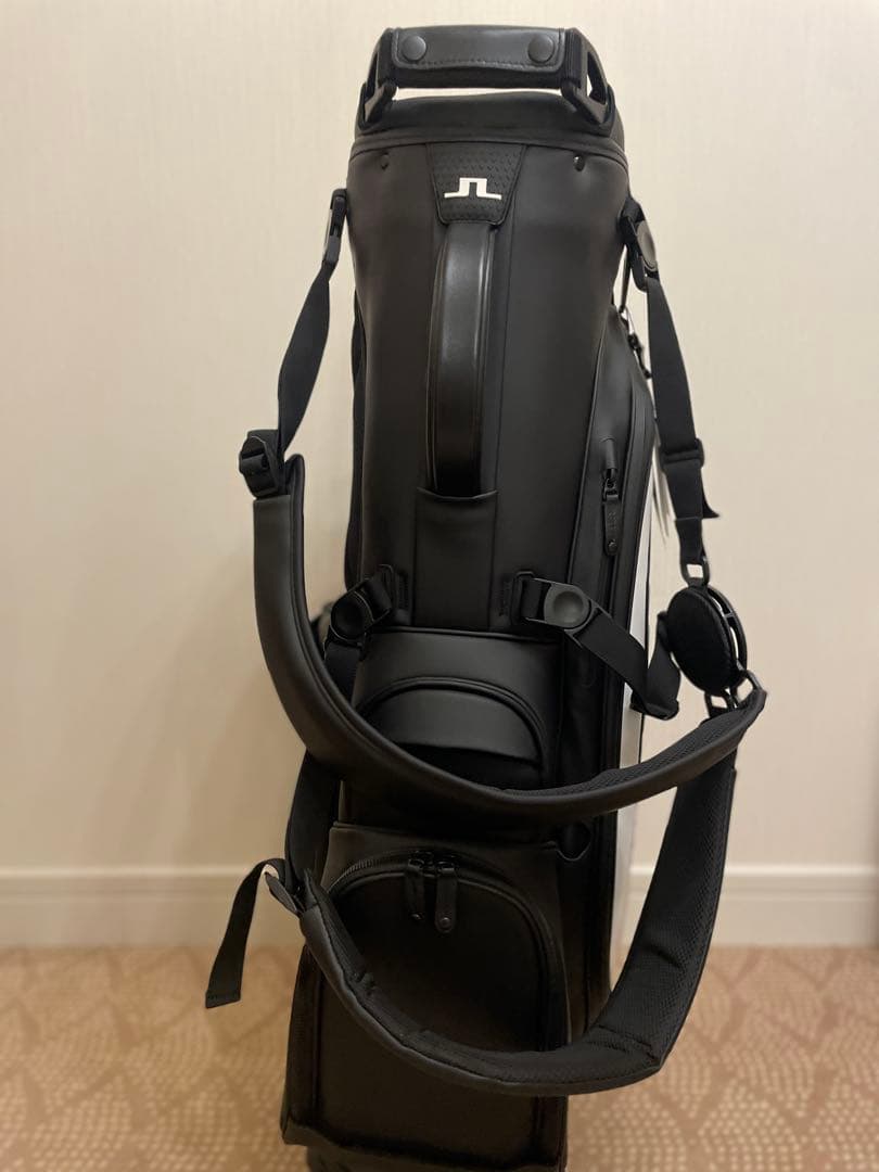 J.LINDEBERG ゴルフバッグ 073-18400 ホワイト/ブラック