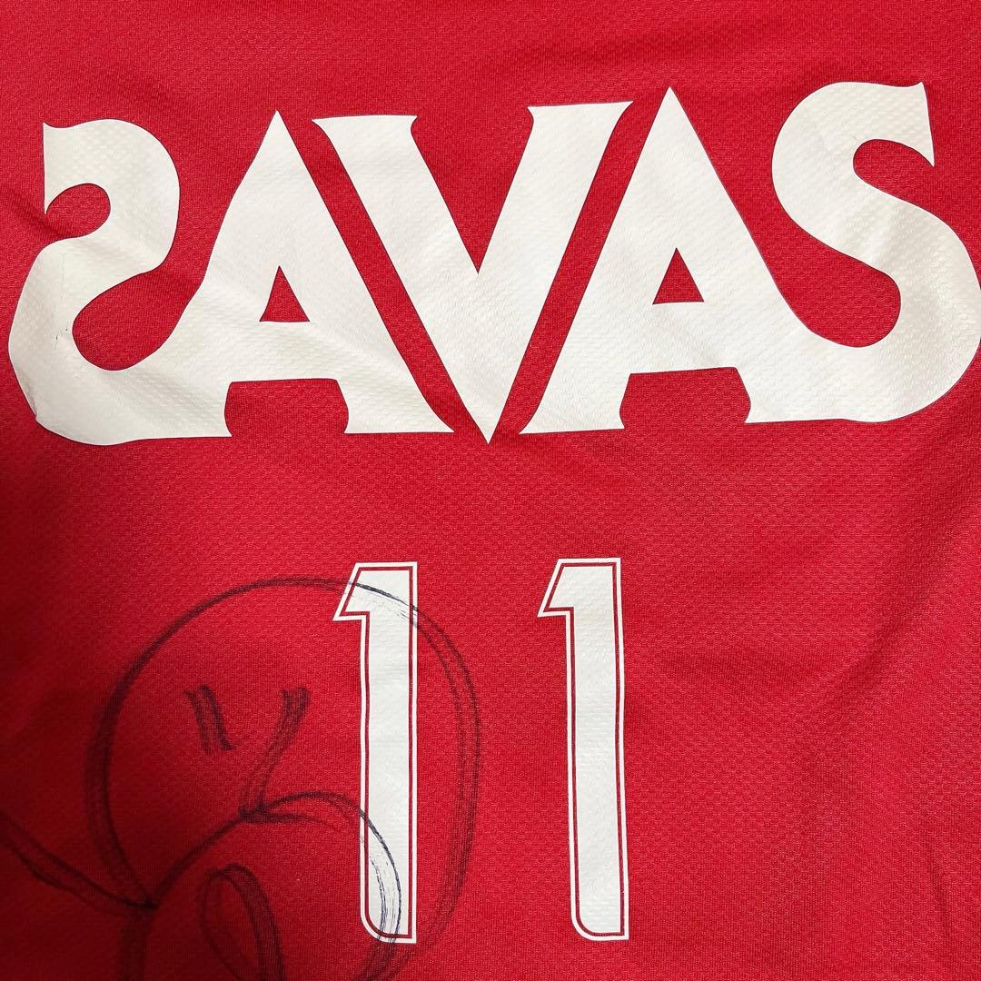 【直筆サイン】浦和レッズ 田中達也 ユニフォーム ホーム2011 正規品 S