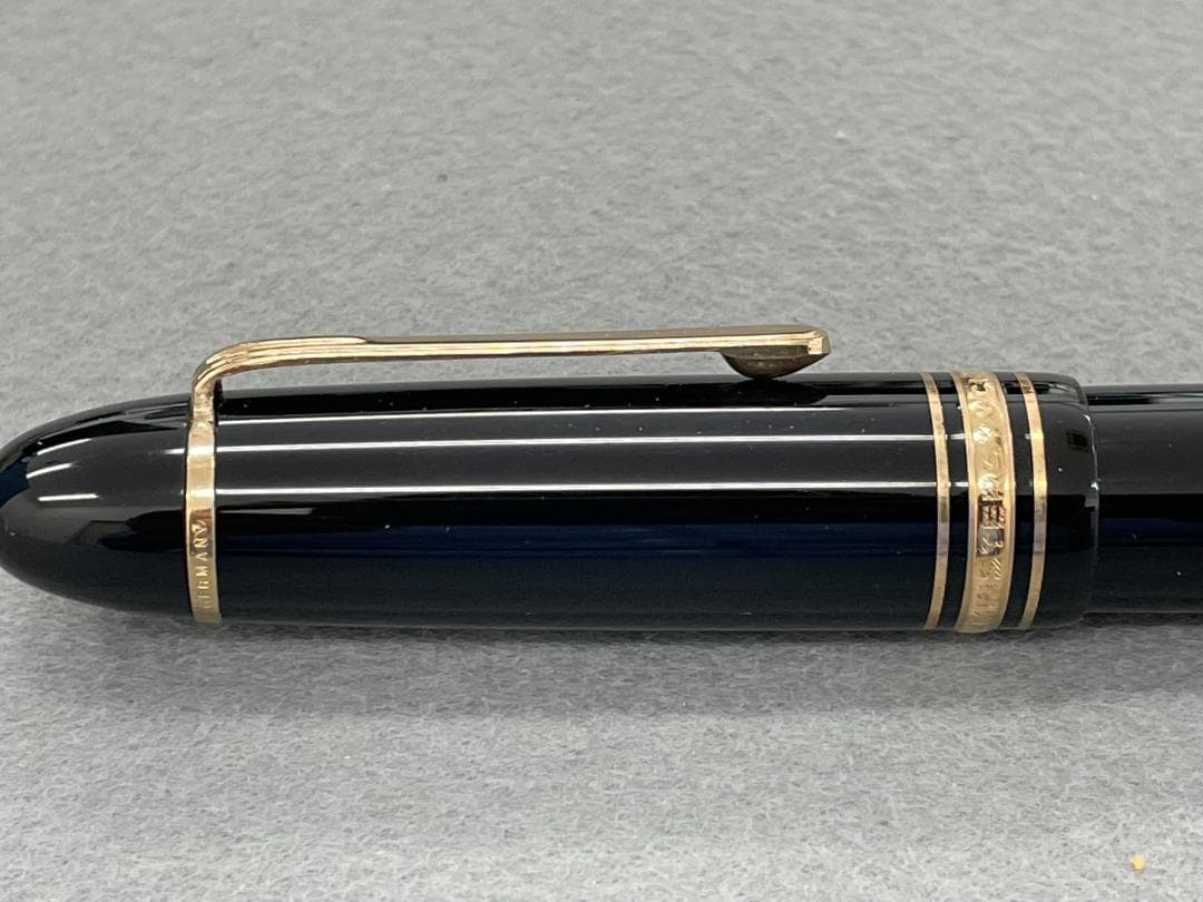【未使用】モンブラン万年筆149 14C なで肩 首軸一体型 エボナイト芯