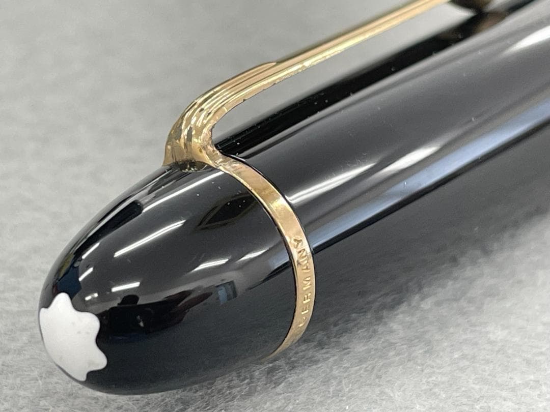 【未使用】モンブラン万年筆149 14C なで肩 首軸一体型 エボナイト芯