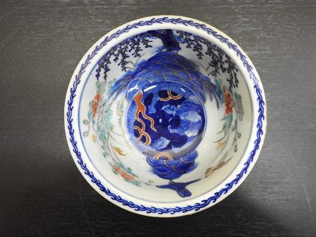 伊万里色絵盃洗　MA280