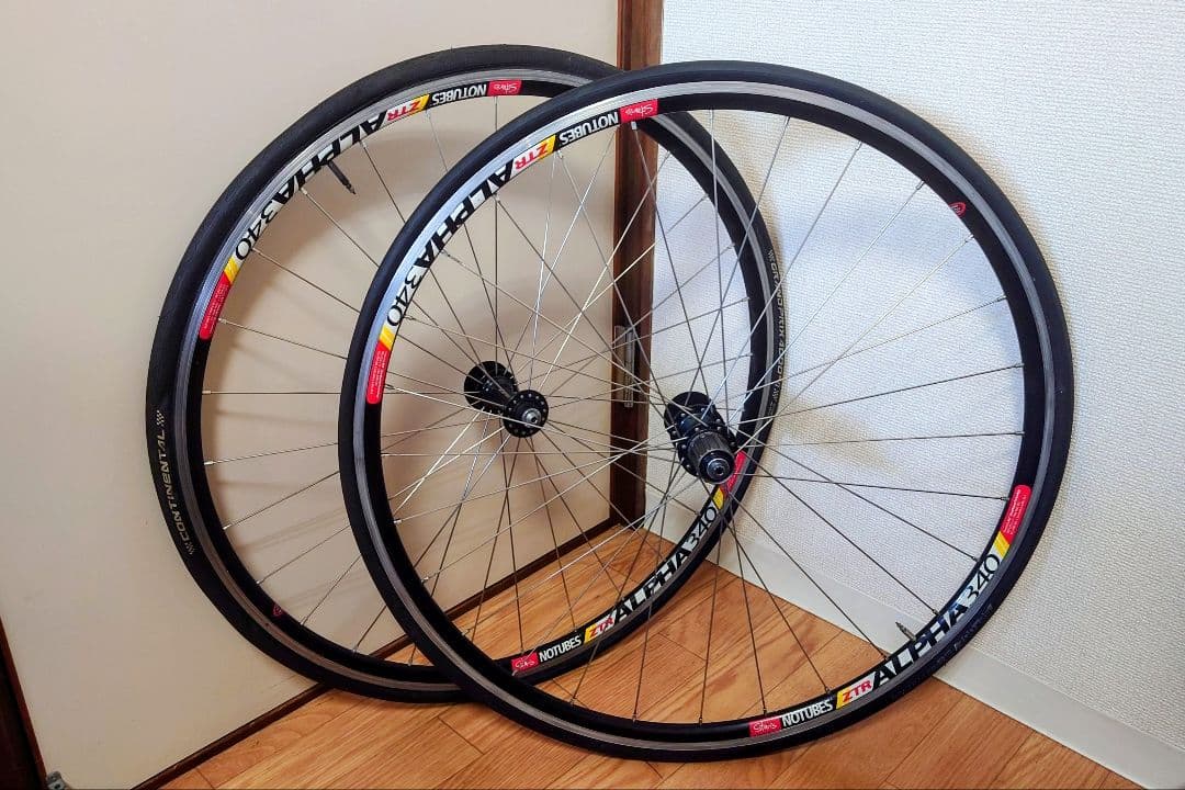 Stan's NOTUBES ZTR ALPHA340 ＋ DURA-ACE