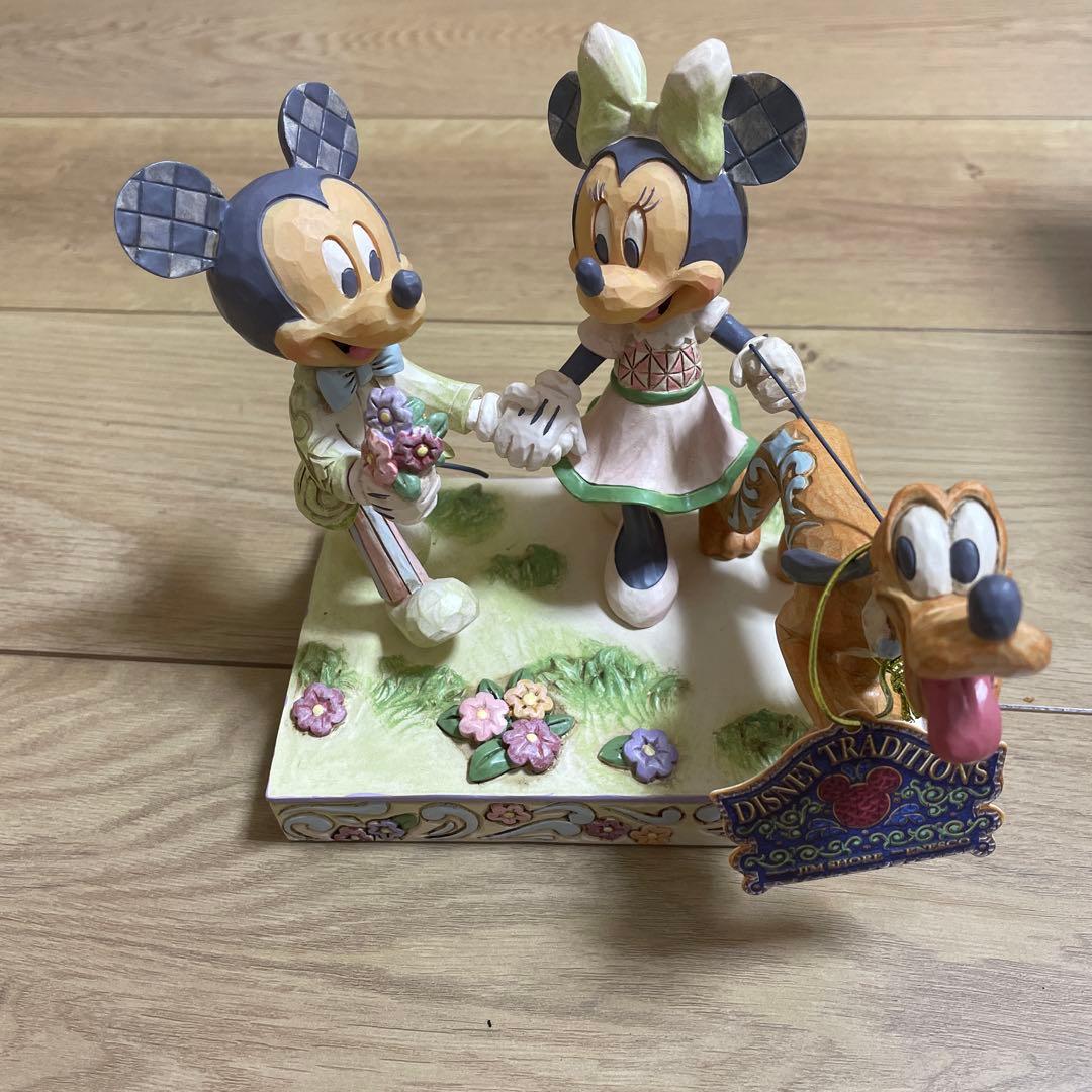 ミッキー＆ミニー ホワイトウッドランド エネスコ ディズニートラディション