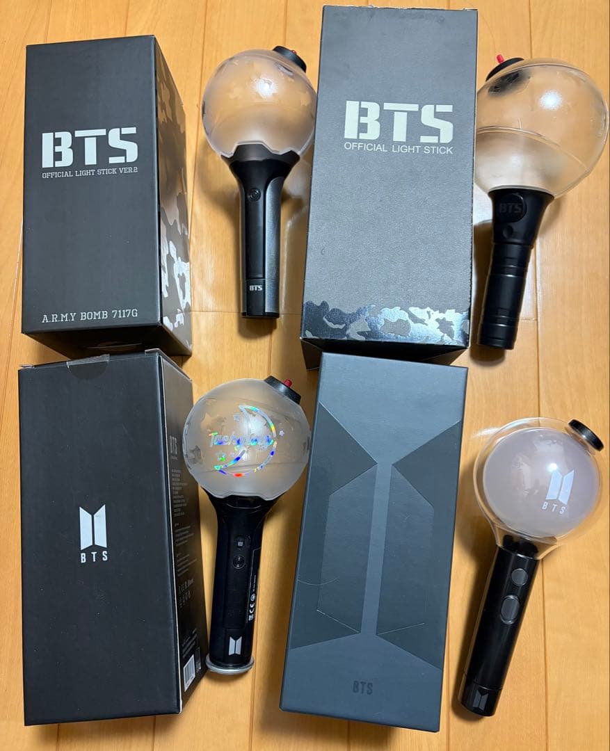 BTS アミボム 4種セット まとめ売り