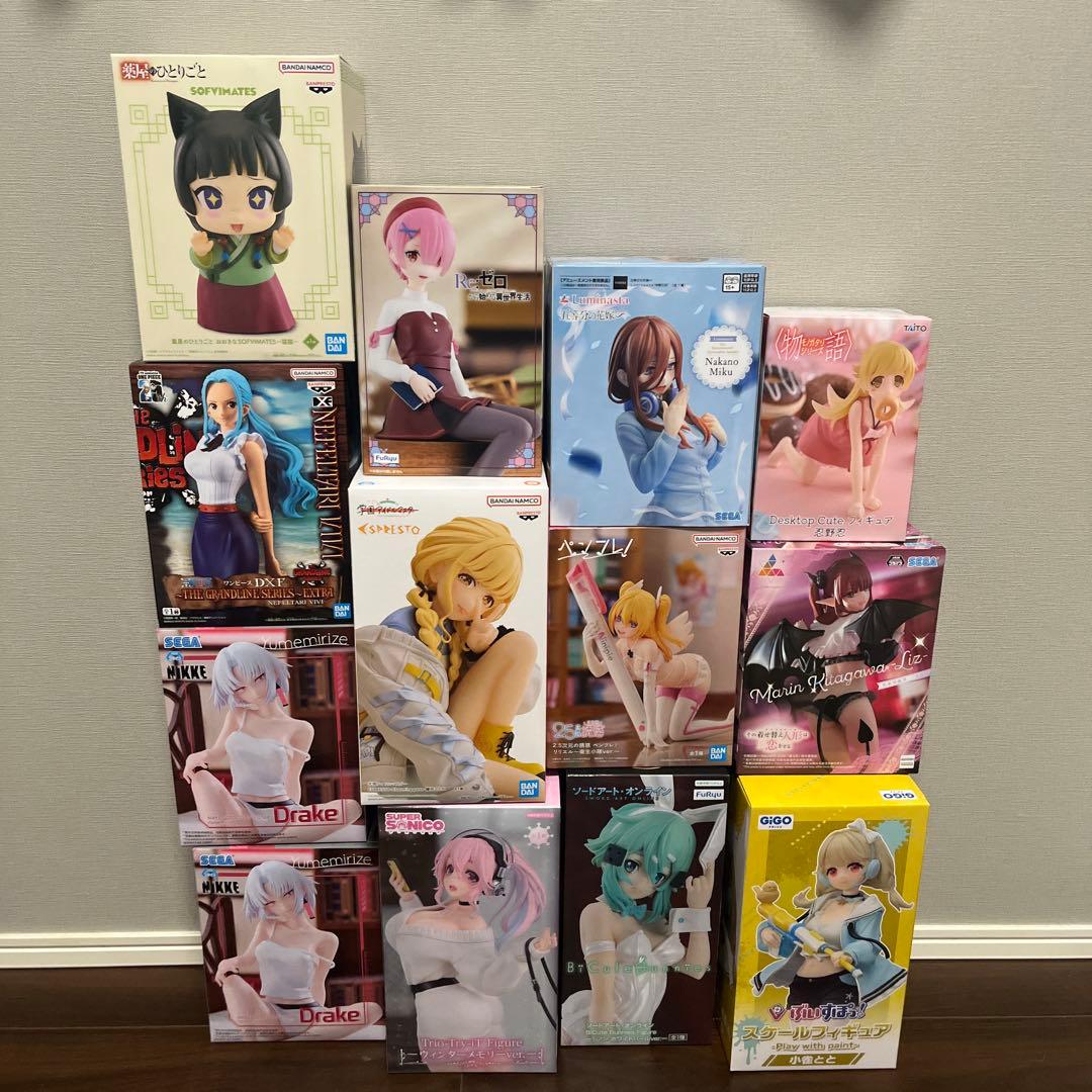 美少女　プライズ　フィギュア　13体　まとめ売り