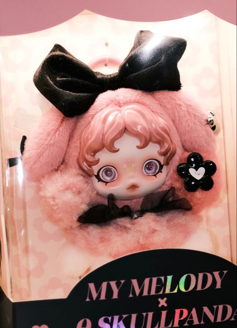 POPMART SKULLPANDA × MY MELODY ぬいぐるみサンリオ