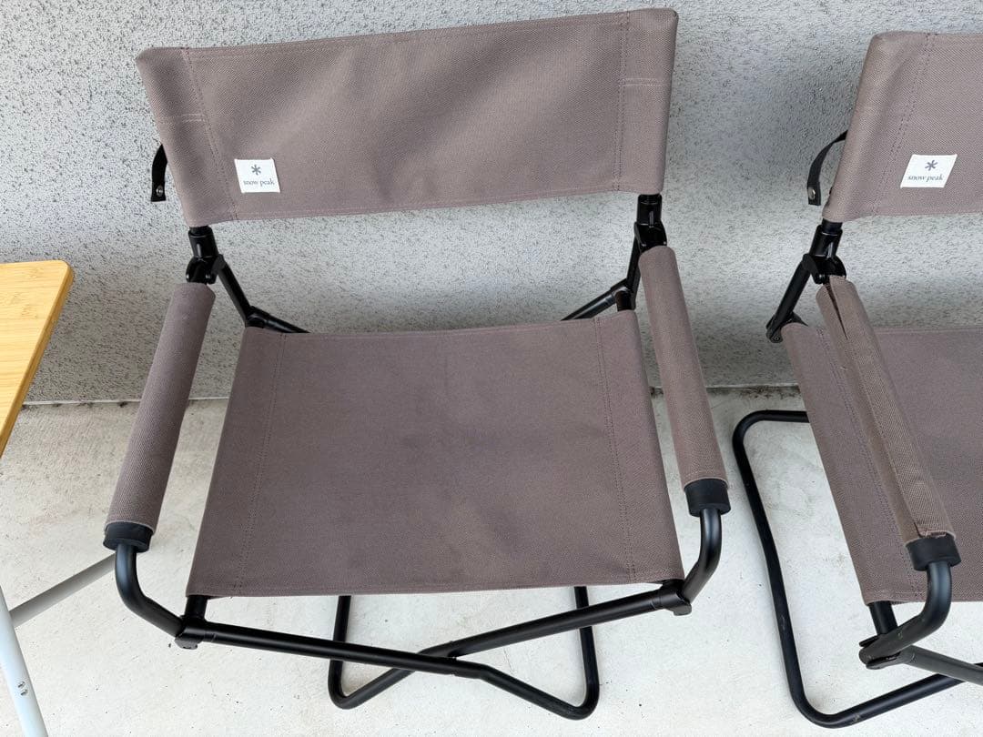 スノーピーク　FDチェアワイド グレー