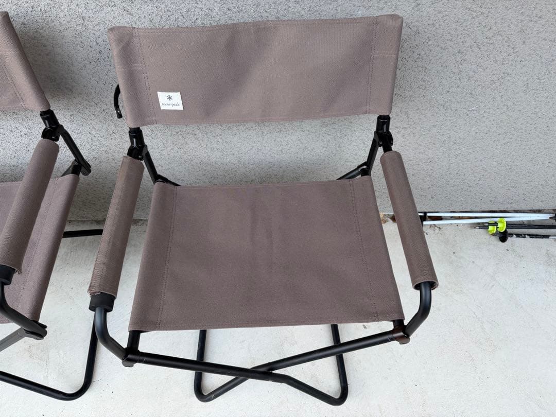 スノーピーク　FDチェアワイド グレー