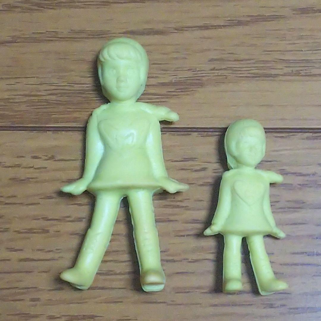 超人戦隊バラタック ユリ 大小 消しゴム 昭和レトロ ロボットアニメ