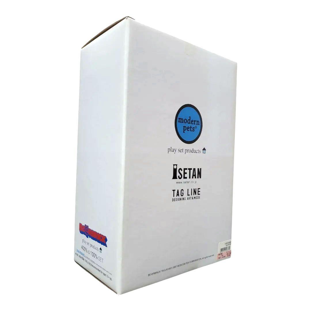 モダンペット クマ プレイセット 伊勢丹コラボ　ベアブリック400&100%