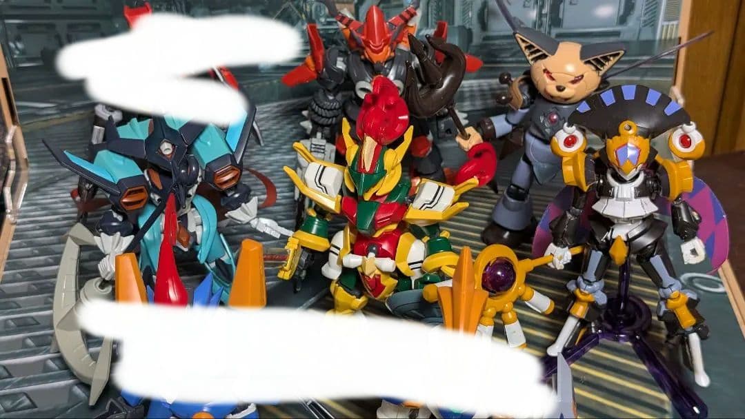 ダンボール戦機 セット ジャンク品 リュウビ トリトーン ナイトメア