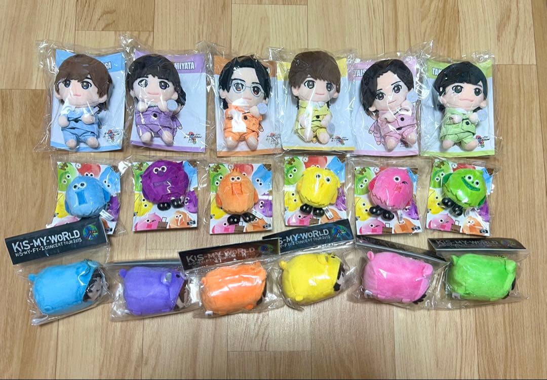 Kis-My-Ft2 キスマイ　ぬいぐるみ　スクリーマーズ　キスマイベア　セット