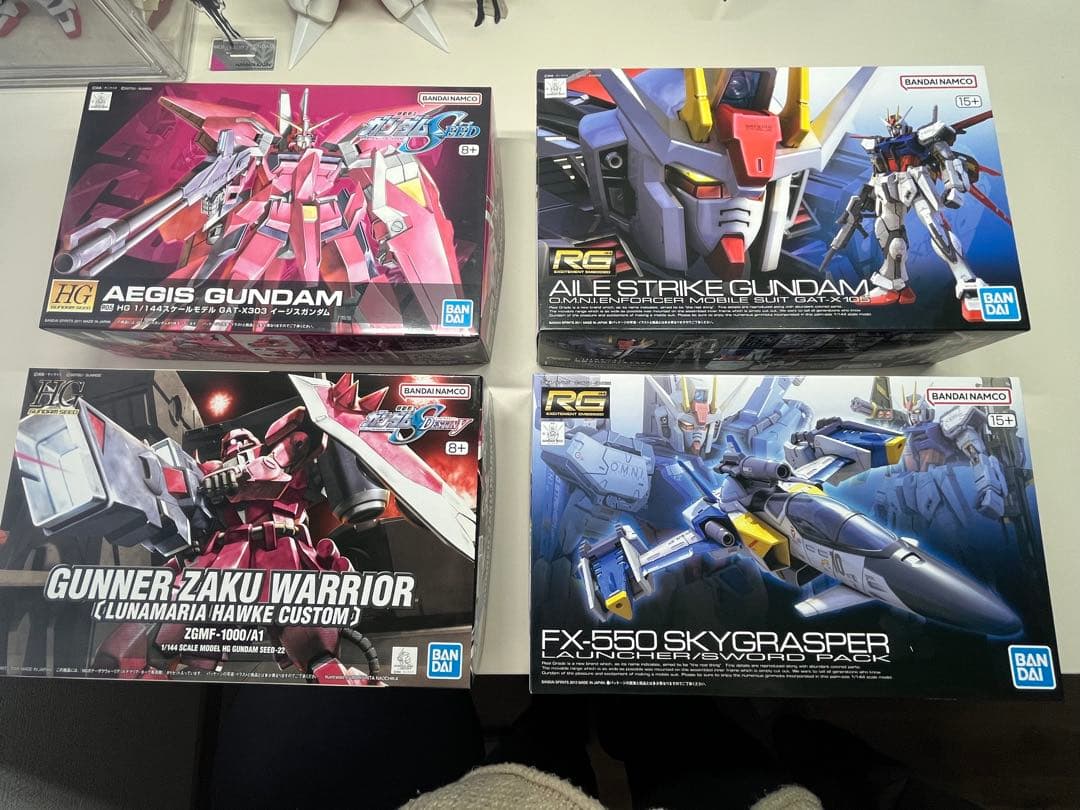 ガンプラSEED系　4体まとめ売り