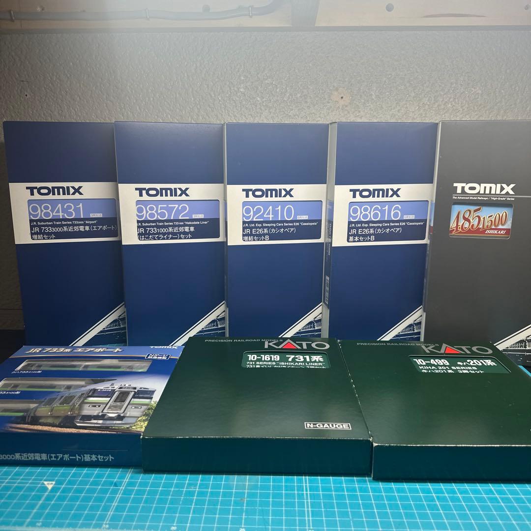 TOMIX KATO 733系733-1000、485系E26、731系201系