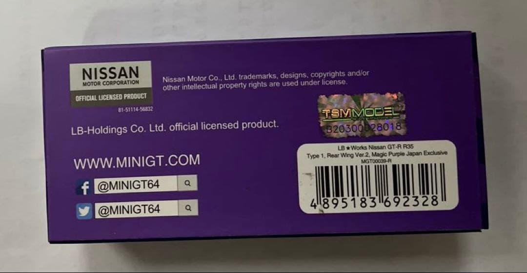 え*い様 minigt / 1/64 LB★WORKS R35 “マジックパープ