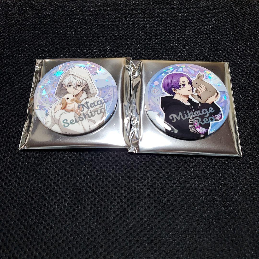 ブルーロック マズル ラビット 缶バッジ アクスタ 御影玲王 凪誠士郎