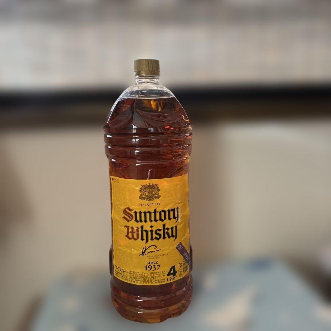 サントリー　角　ウイスキー　４L 角瓶