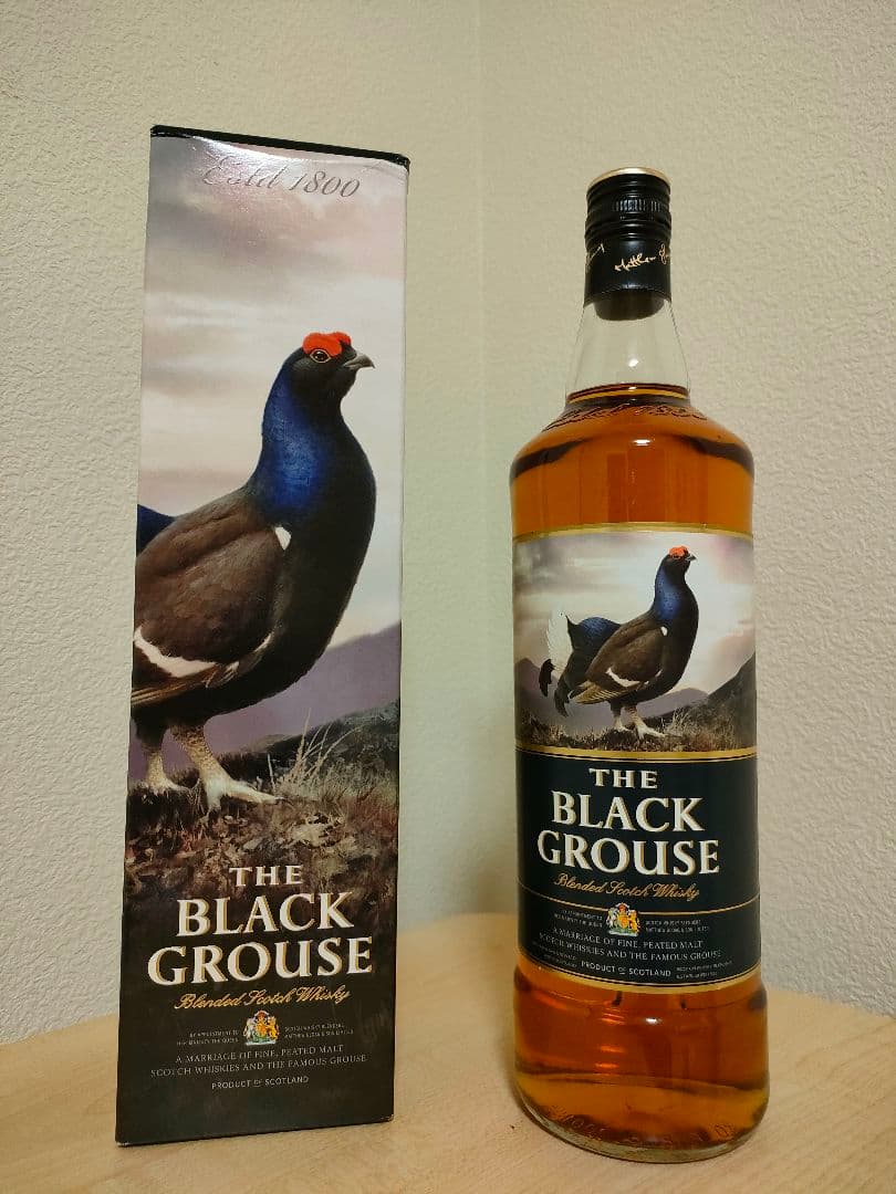 【終売品】ブラックグラウス　1000ml 40%