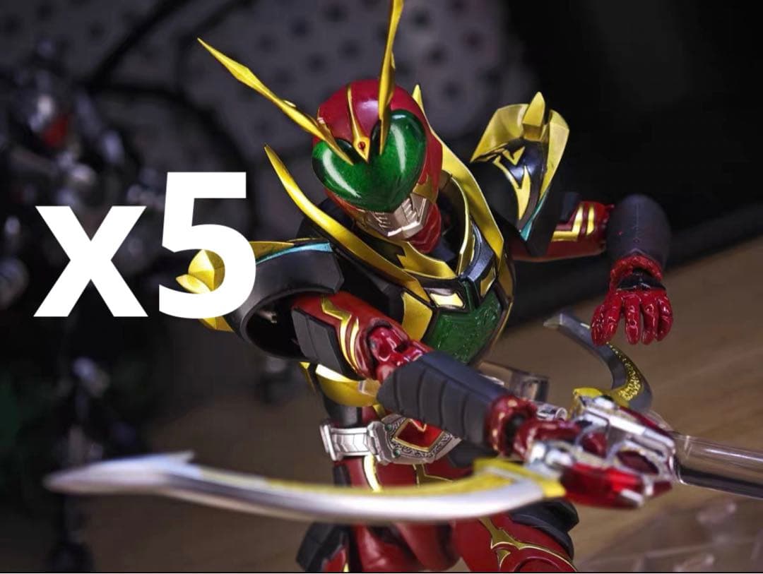 S.H.Figuarts 仮面ライダーワイルドカリス　真骨彫Ver.未塗装