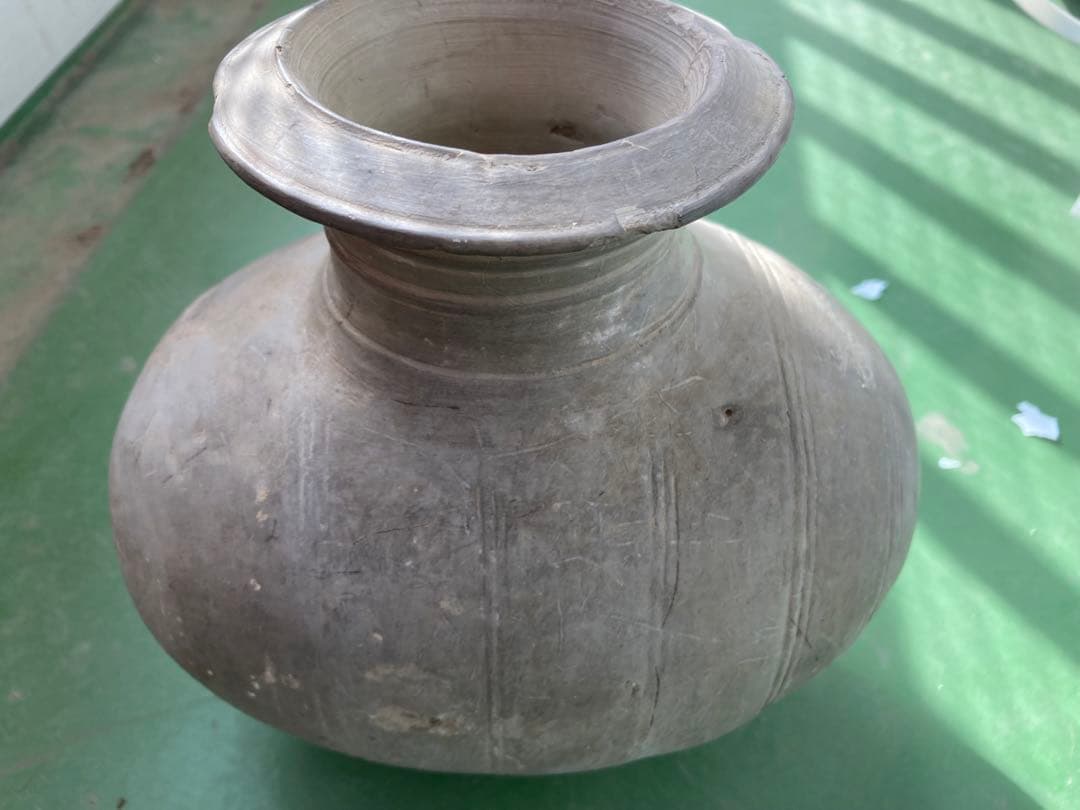 中国 秦代 繭形壺