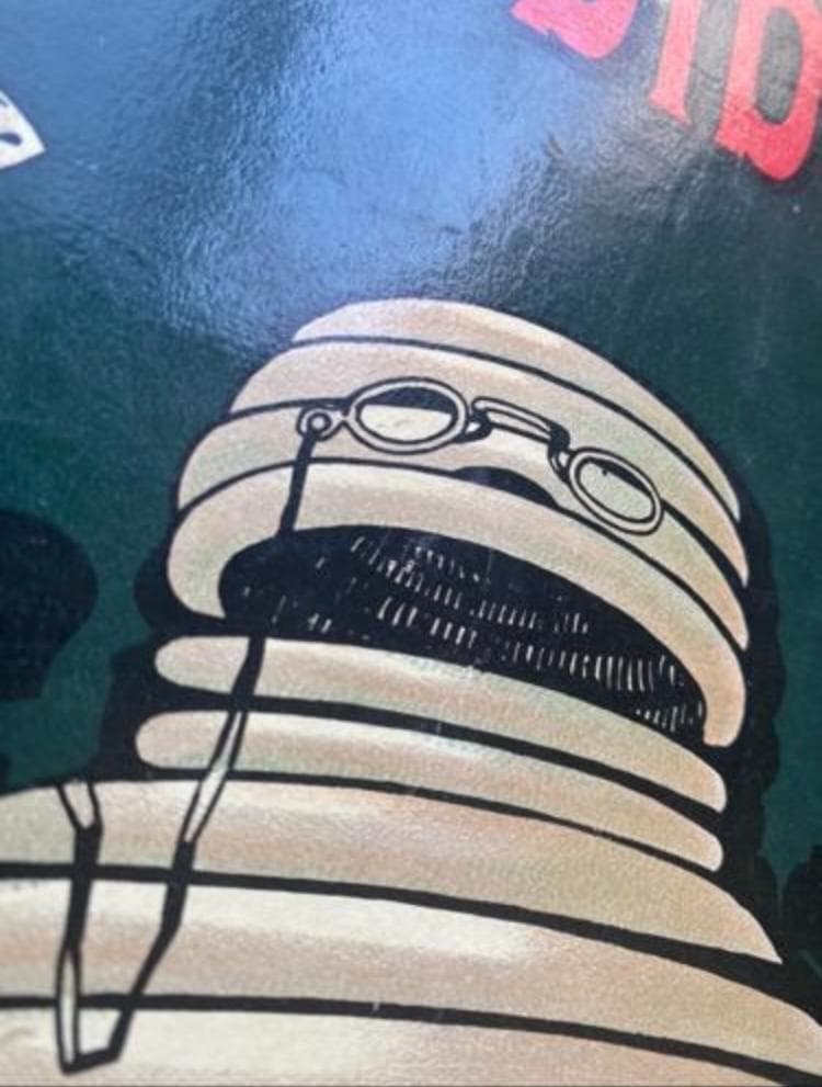 1900 年のミシュランタイヤ オリジナルポスター ビバンダムの作者、