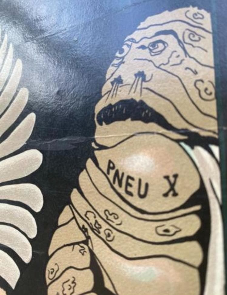 1900 年のミシュランタイヤ オリジナルポスター ビバンダムの作者、