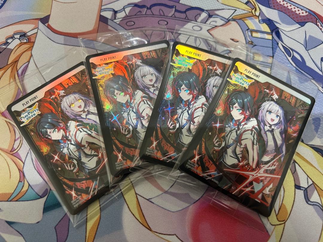 クロスタ　プレイポイント　プロモ　4枚xrossstars play party