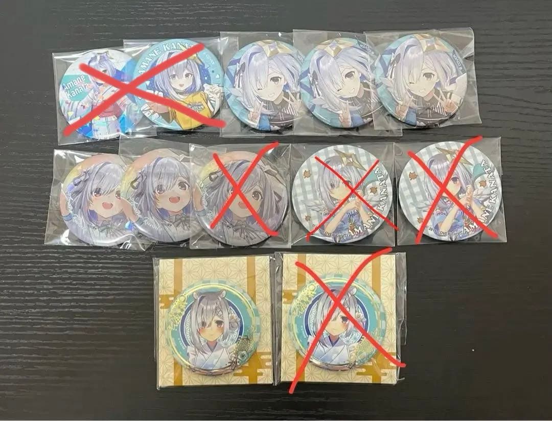 天音かなた 缶バッジ まとめ売り