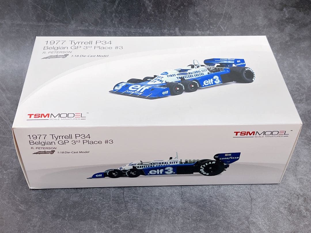 TSM 1/18 ティレル P34 ベルギーGP 3位 #3