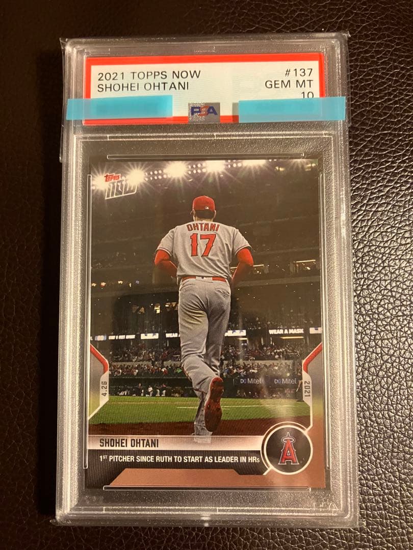 【PSA10】大谷翔平　先発登板　Topps now カード　NO1