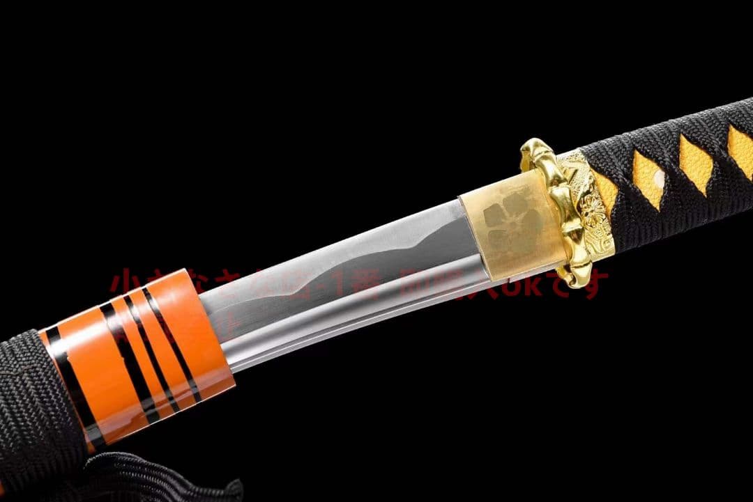 【金桜短刀】武具　刀装具　日本刀　模造刀 居合刀 肋差   短刀