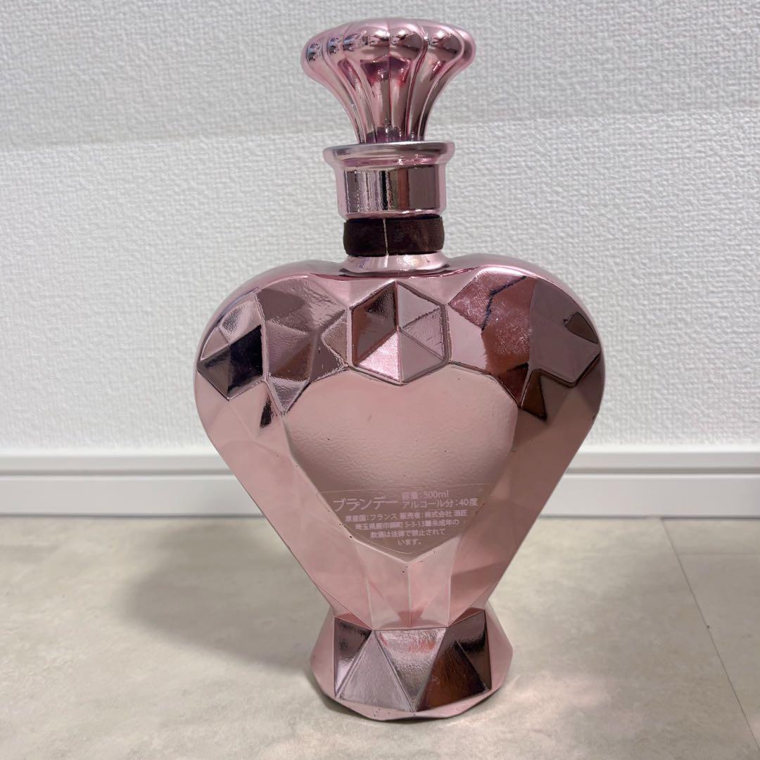 シェイプハートクリスタル 500mlブランデー 箱無し