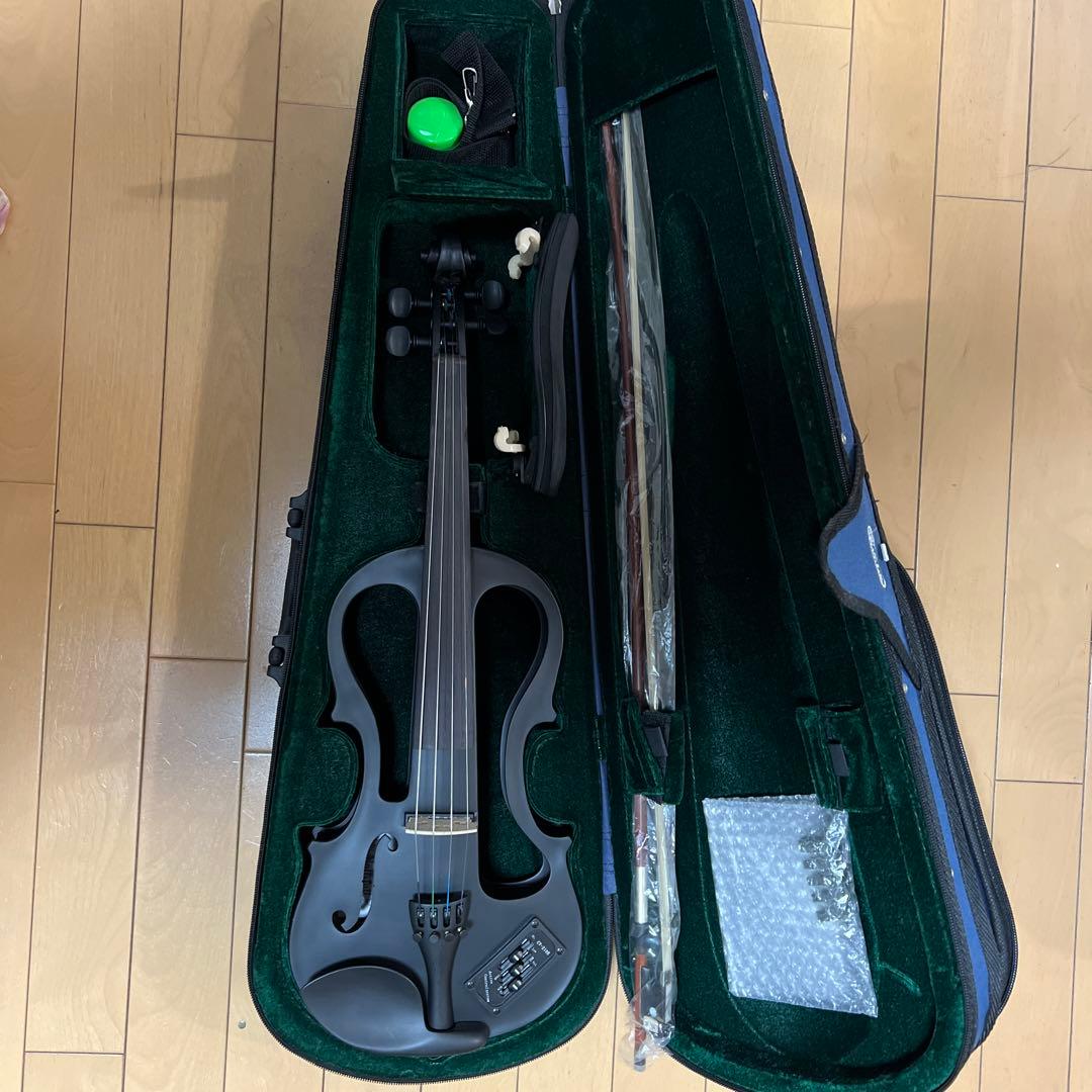 Hallstatt エレクトリックバイオリン ケース付き　CV-210E