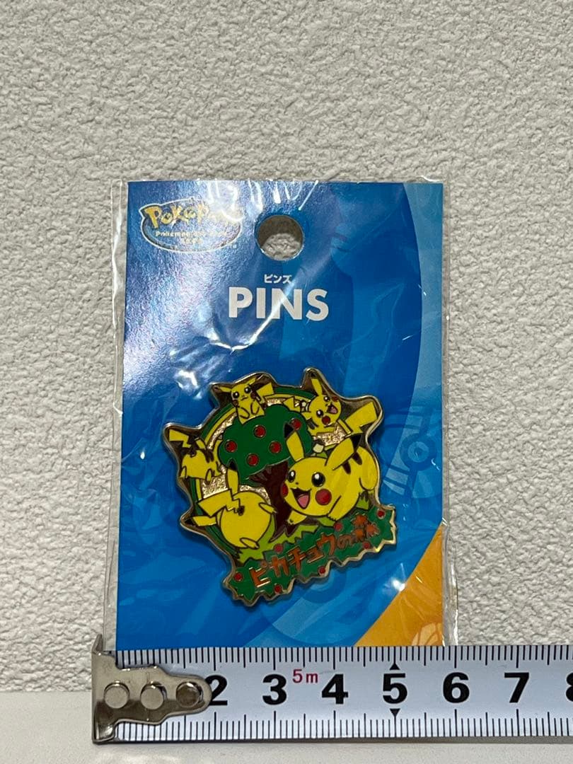 ⭐︎チュウ目アイテム⭐︎ポケモン ピカチュウ ピンバッジ　ポケパーク　ピカチュウの森