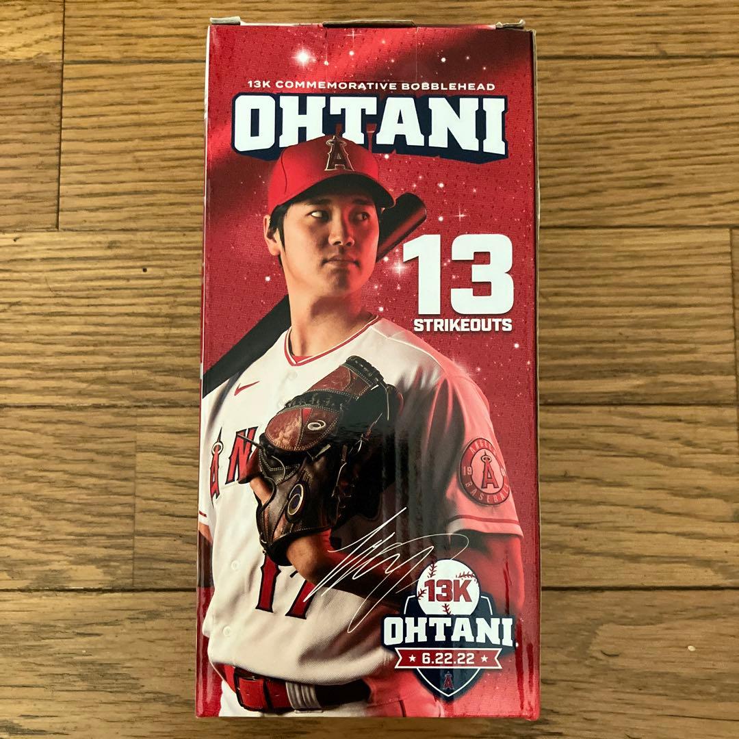 【新品未開封】大谷翔平 13 Strikeouts バブルヘッド 限定 非売品