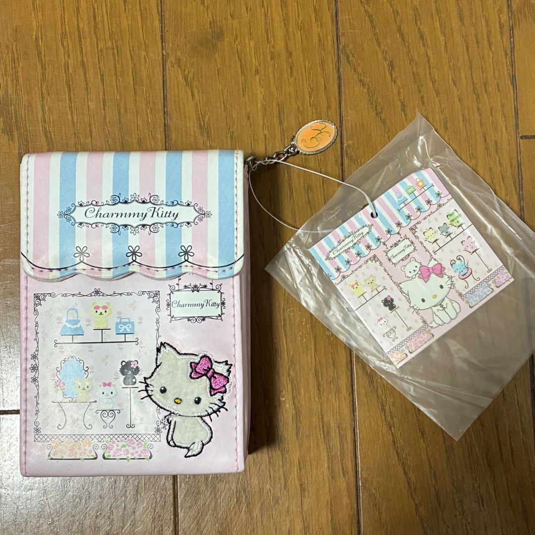 サンリオ　チャーミーキティ　タテ　ポーチ　レア　レトロ