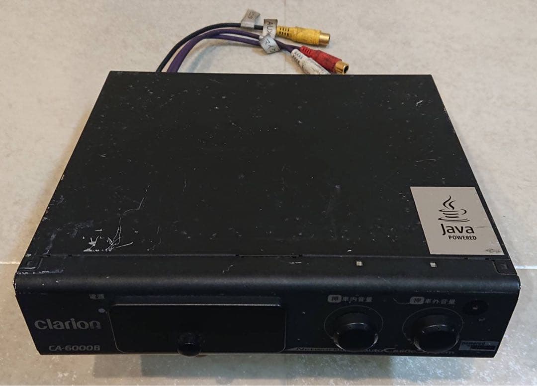 【動作確認済】バス 廃品 クラリオン 音声合成 CA-6000 データ付属なし