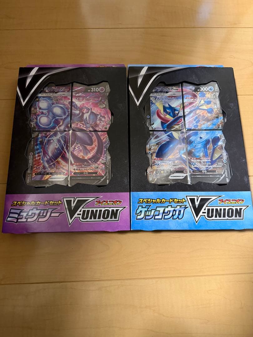 ポケモンカードゲーム V-UNION（ブイユニオン） ミュウツー・ゲッコウガ