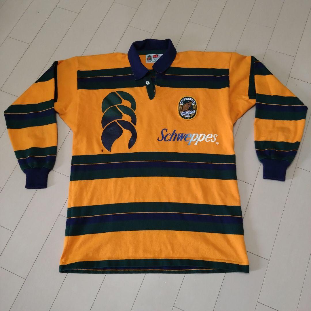 希少 ラガーシャツ Canterbury カンタベリー