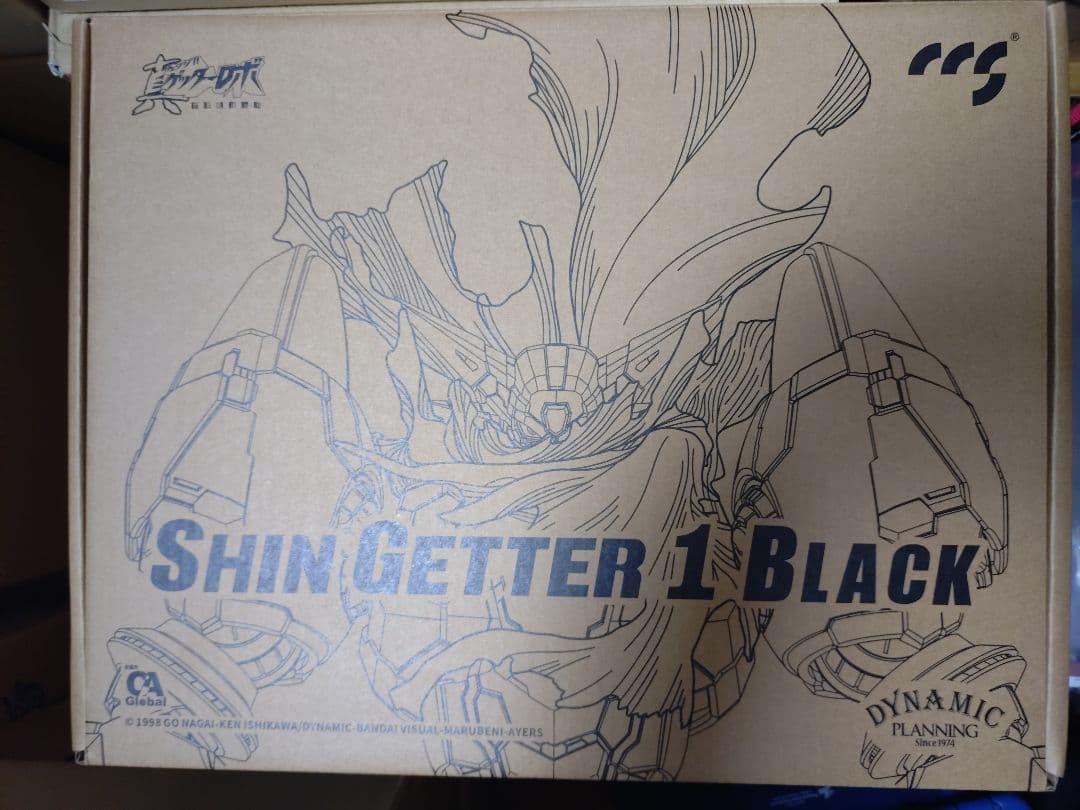 CCSTOYS 鉄魄 真ゲッター1 ブラック フィギュア ドラゴンホース