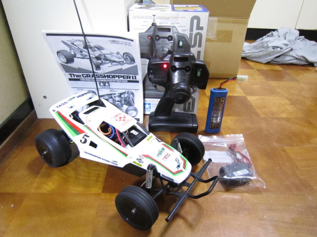 動作確認済み 1/10 グラスホッパーⅡ カスタム　フルセット　フルベアリング