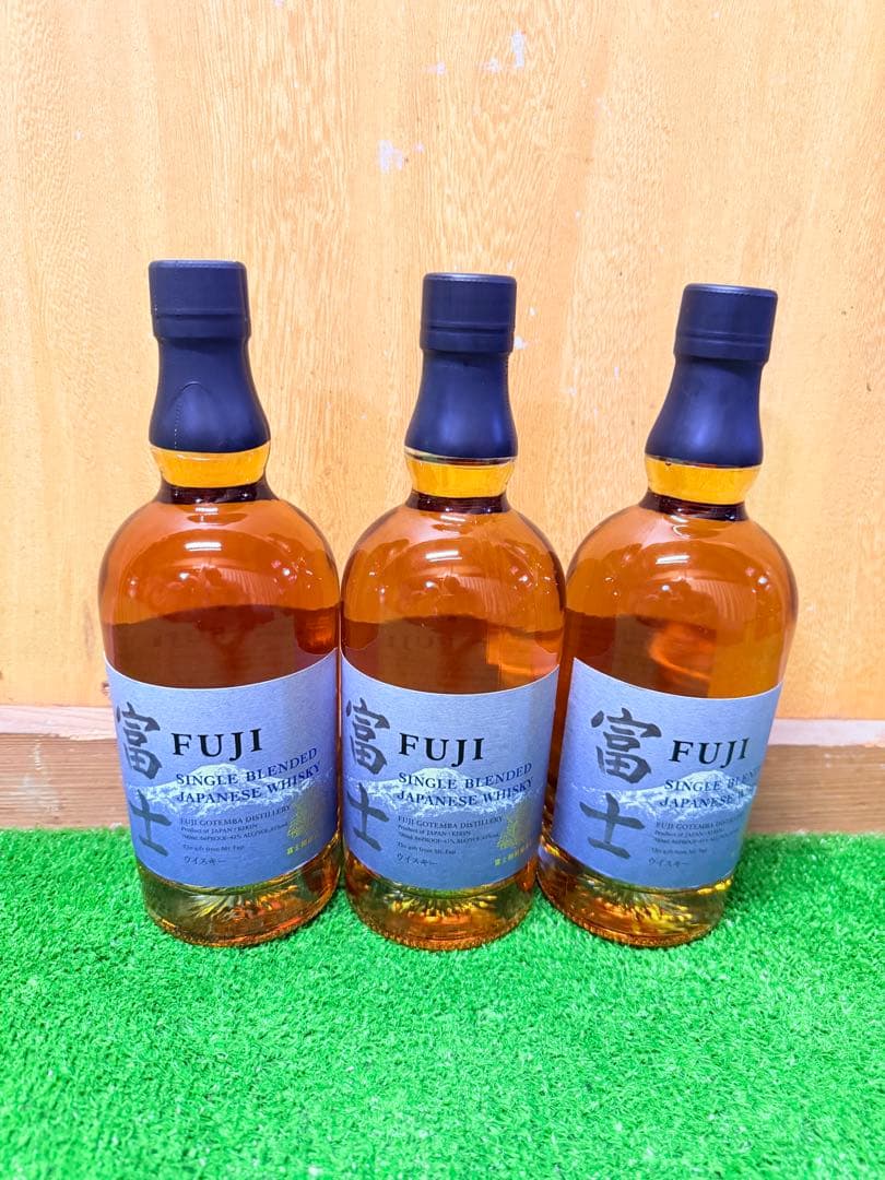 FUJI シングルブレンドジャパニーズウイスキー 3本セット